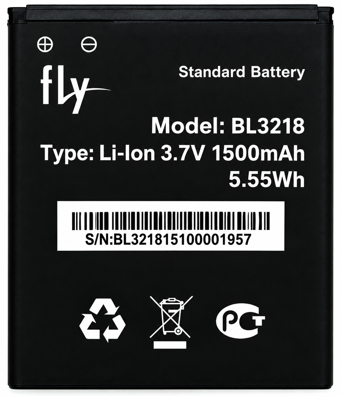 Аккумулятор BL3218 для Fly IQ400w 1500 mAh (3511636)
