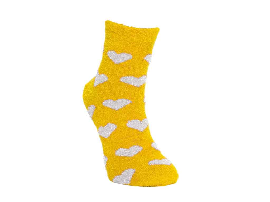 Носки женские Классик махра Super Soft сердечко р. 23-25 Желтый (1067255) Носки женские Классик махра Super Soft сердечко р. 23-25 Желтый (1067255)