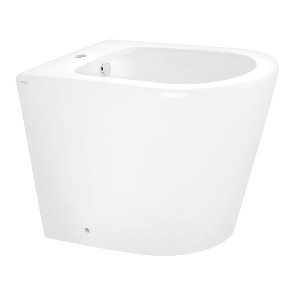 Біде підлогове Qtap Scorpio 530x360x395 мм White (QT14441003CW) - фото 1