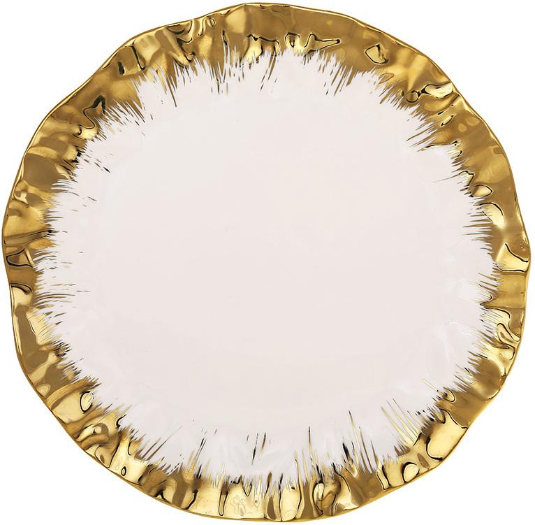 Набір тарілок Gold Luxury Star 4 шт. 22 см