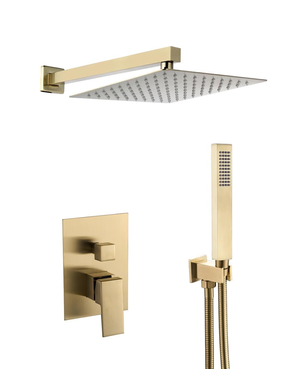 Душевая система VBI LORENO скрытого монтажа Brushed Gold (2958591543) Душевая система VBI LORENO скрытого монтажа Brushed Gold (2958591543)