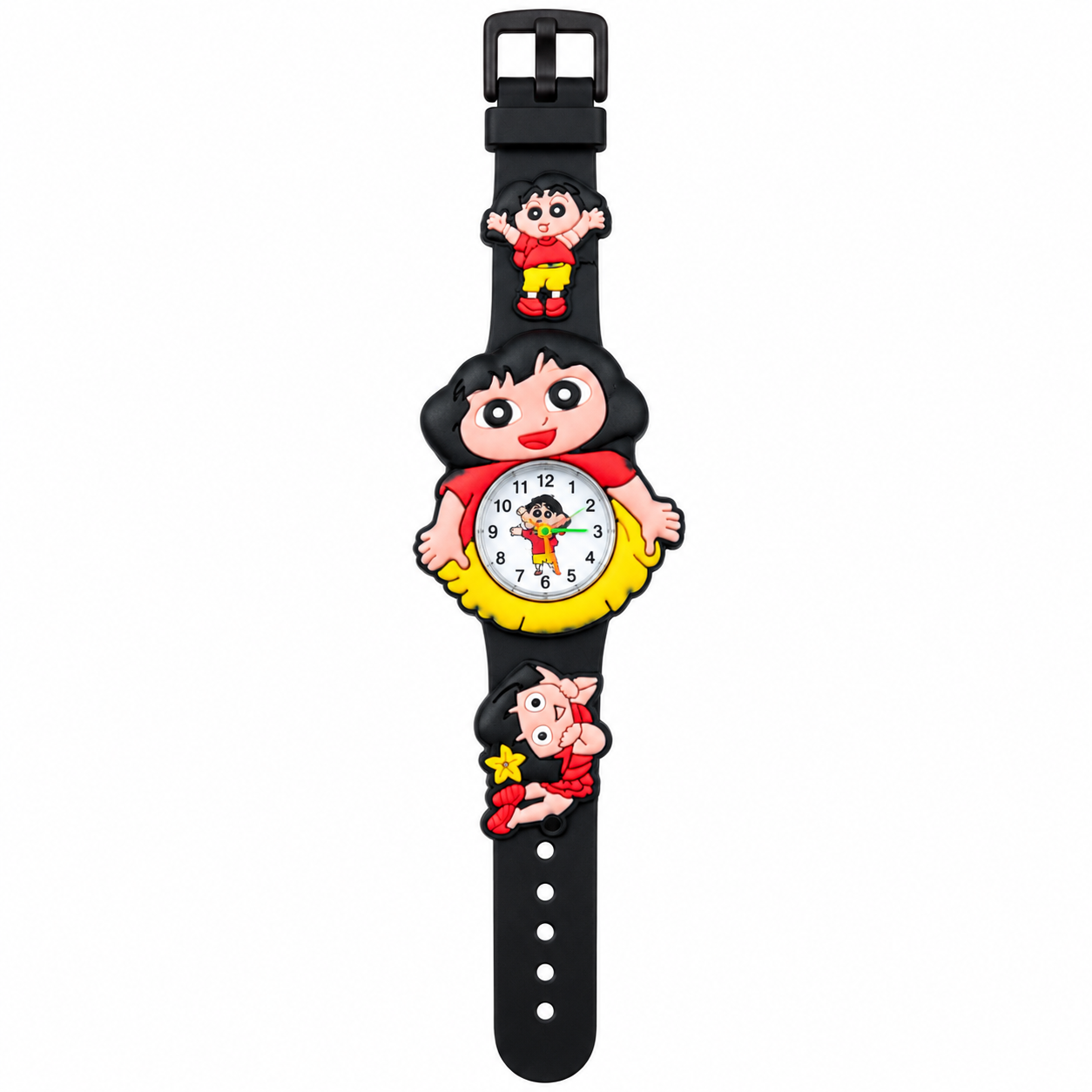Наручные часы детские Dora 1920-14 каучуковый ремешок Black (38869994)