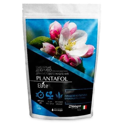 Удобрение минеральное комплексное Florium Plantafol Elite для плодовых/бутонизация и цветение 100 г (NPK 10.54.10)