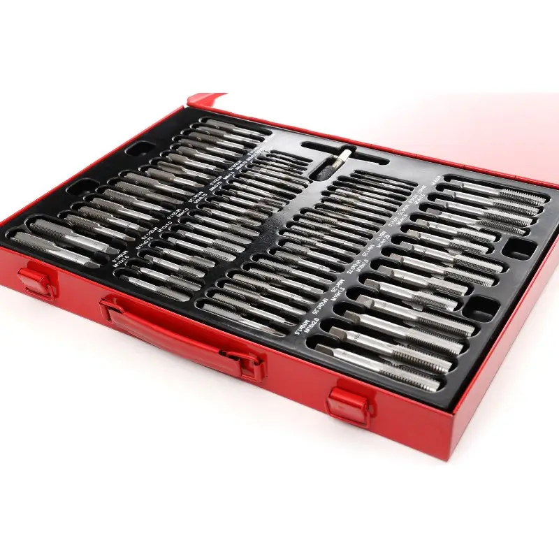 Метчики и плашки KRAFT&DELE 110 эл. (25344414) - фото 2 Метчики и плашки KRAFT&DELE 110 эл. (25344414) - фото 2