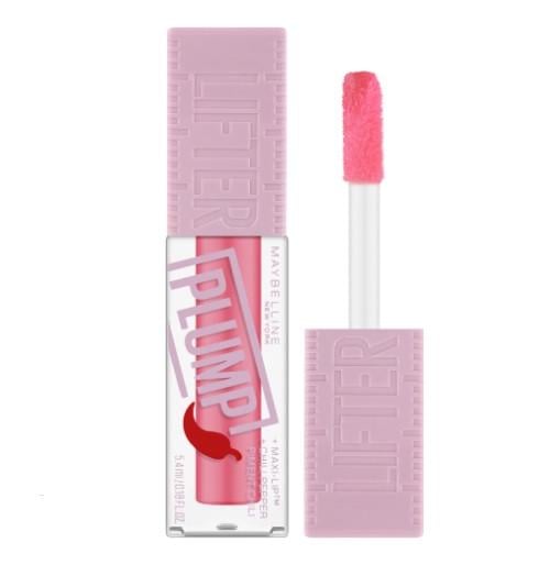Блеск-плампер для губ Maybelline New York Lifter Plump с экстрактом перца чили 003 Pink Sting 5,4 мл (2801086075)