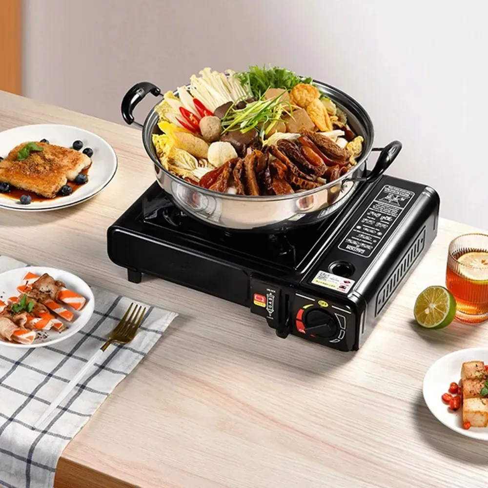 Газова плита на 1 конфорку BDZ-155-A з п'єзопідпалом під газовий балон (25365198) - фото 2 Газова плита на 1 конфорку BDZ-155-A з п'єзопідпалом під газовий балон (25365198) - фото 2