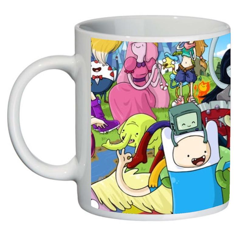 Чашка с принтом Время приключений SC-ATR-001-11 (2181713211)