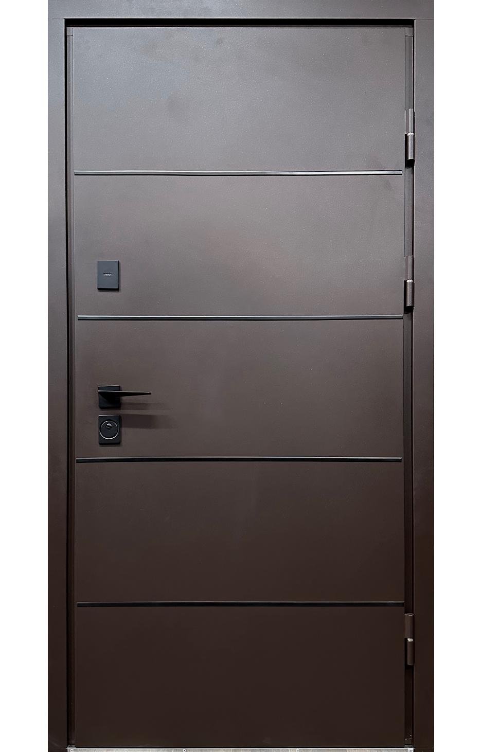 Дверь входная улица Redfort Стрит браун люкс молдинг ПВХ с терморазрывом 860х2040 мм Коричневый/Орех темный (23537501) Дверь входная улица Redfort Стрит браун люкс молдинг ПВХ с терморазрывом 860х2040 мм Коричневый/Орех темный (23537501)