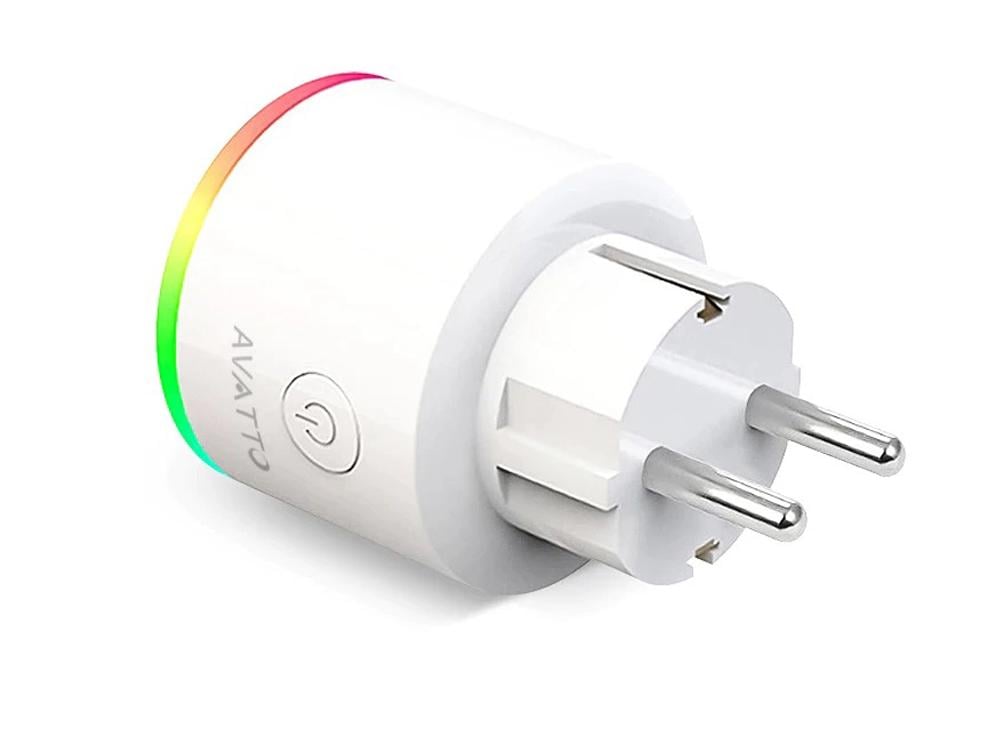 Умная розетка Avatto 16 Wi-Fi 16А EU RGB (1008-478-00) - фото 1