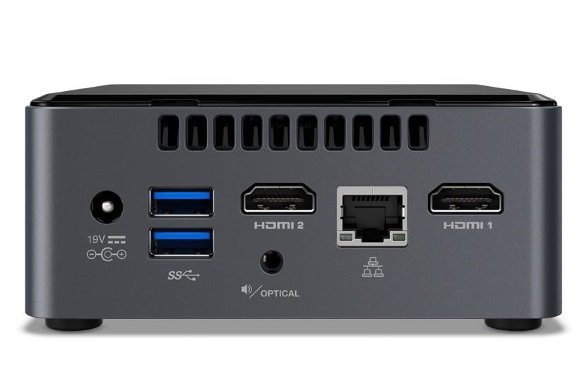 Системный блок Intel NUC7JY Mini Intel Celeron J4005 2,7GHz 8GB DDR4 128 ГБ SSD bluetooth 5,1 WiFi-6 Windows 10 - фото 2
