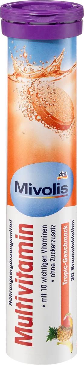 Вітаміни розчинні Mivolis Multivitamin 20 шипучих табл. (23716584)