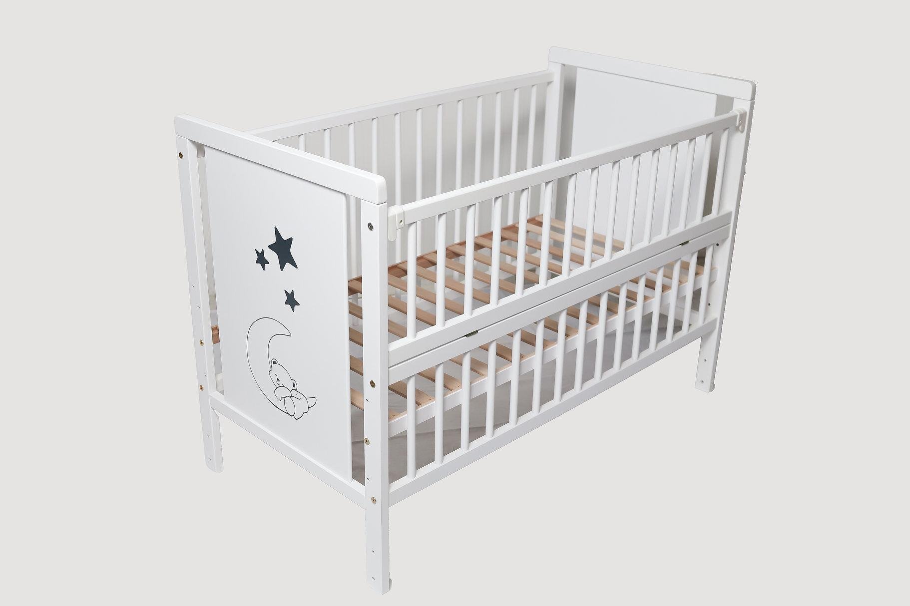 Детская кроватка Дубик-М Мишка Белый - фото 2 Детская кроватка Дубик-М Мишка Белый - фото 2