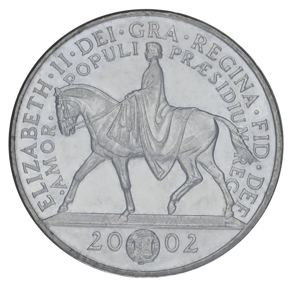Коллекционная монета Великобритания 5 фунтов 2002 VF (KM#1024)