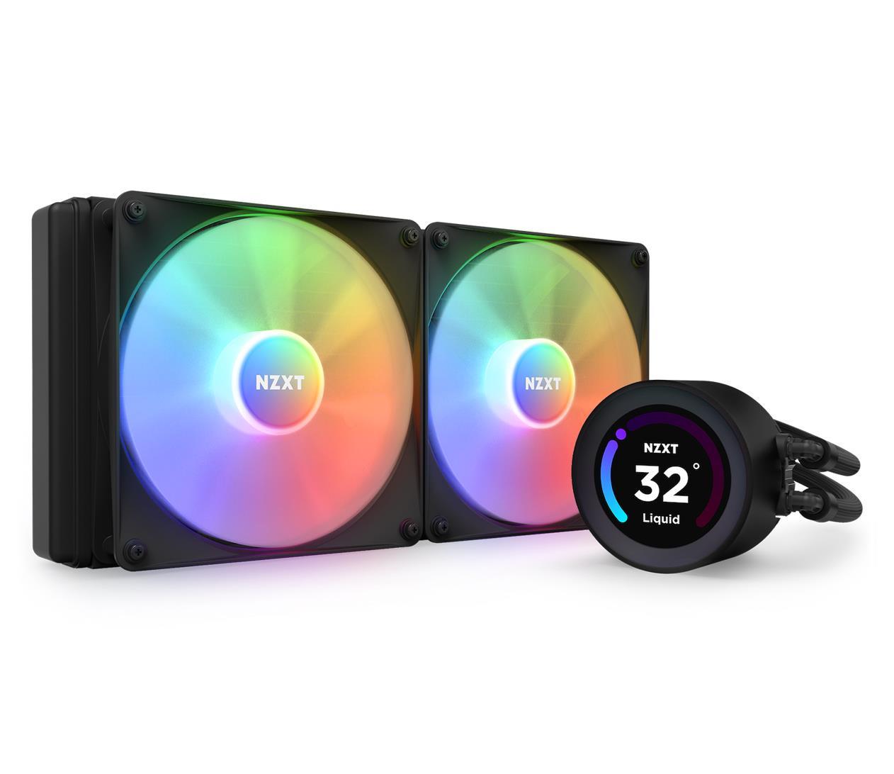 Водяне охолодження NZXT Kraken Elite 280 RGB Black (RL-KR28E-B1)
