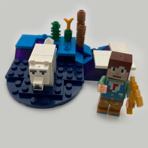 Конструктор фигурка iBlock Minecraft World 11 см