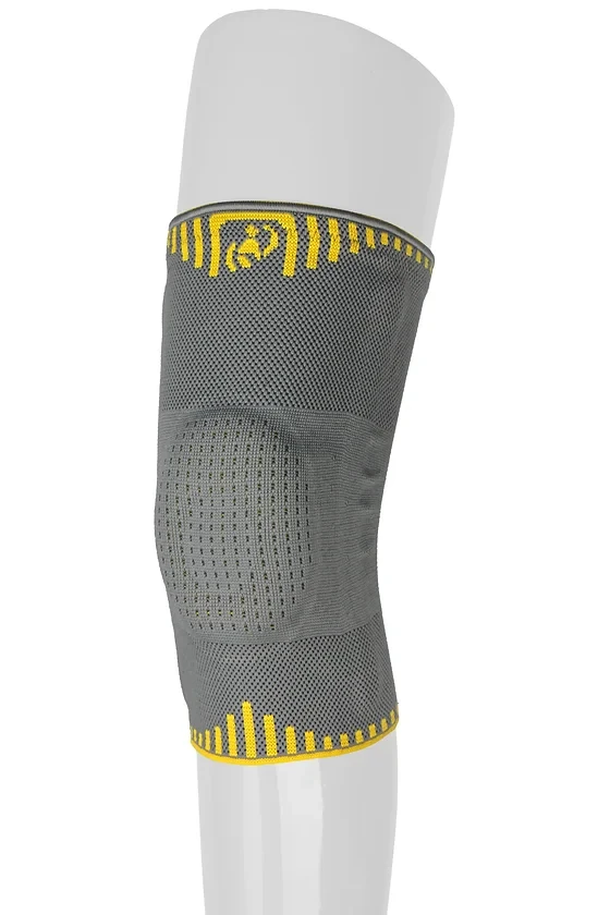 Бандаж компресійний на колінний суглоб Morsa з фіксацією колінної чашечки XXL Сірий - фото 4 Бандаж компресійний на колінний суглоб Morsa з фіксацією колінної чашечки XXL Сірий - фото 4