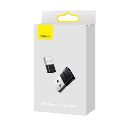 Адаптер BASEUS Bluetooth 5,0 USB беспроводной BA04 20 м Black - фото 4