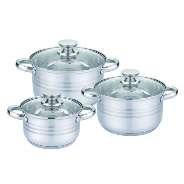 Набір каструль Unique UN-5031 3 шт