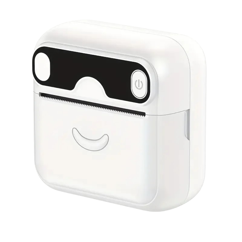 Принтер портативный мини карманный тепловой без чернил для Android/iOS