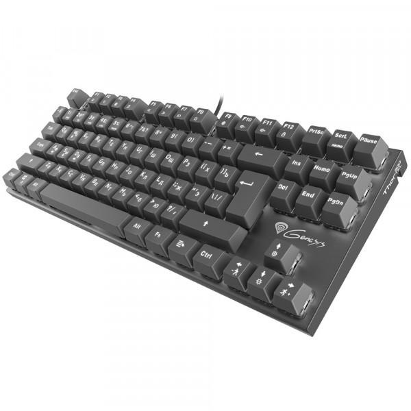 Клавиатура Genesis NKG-1826 Thor 300 TKL 87 Outemu Red USB Черный (10503940) - фото 3