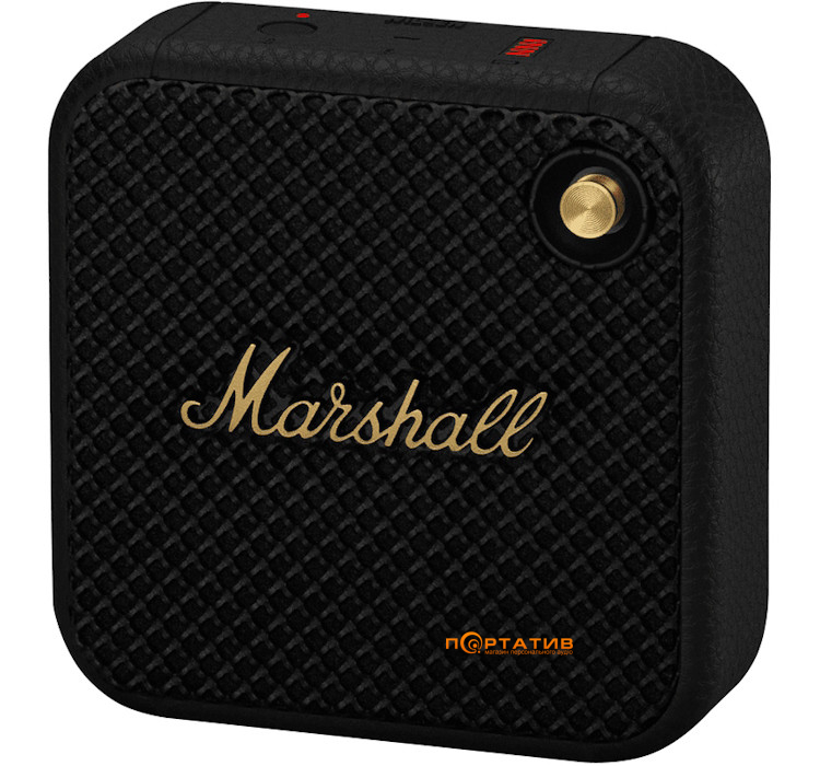 Портативна колонка Marshall Willen Black/Brass (1006059) Портативна колонка Marshall Willen Black/Brass (1006059)