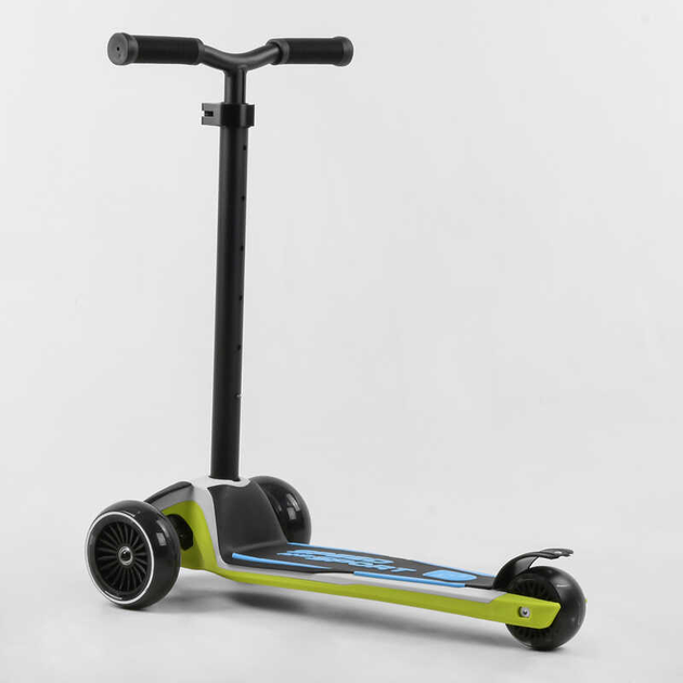 Самокат трехколесный Best Scooter HW-00425 MAXI/6 съемный алюминиевый руль/колеса PU со светом/передние 120х45 мм/задние 80х50 мм (25281490)