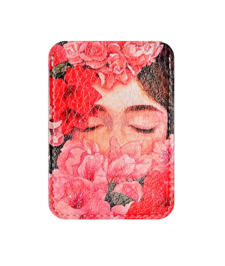 Обложка для ID паспорта Девушка в цветах 6,5х9,3 см (E-29) Обложка для ID паспорта Девушка в цветах 6,5х9,3 см (E-29)