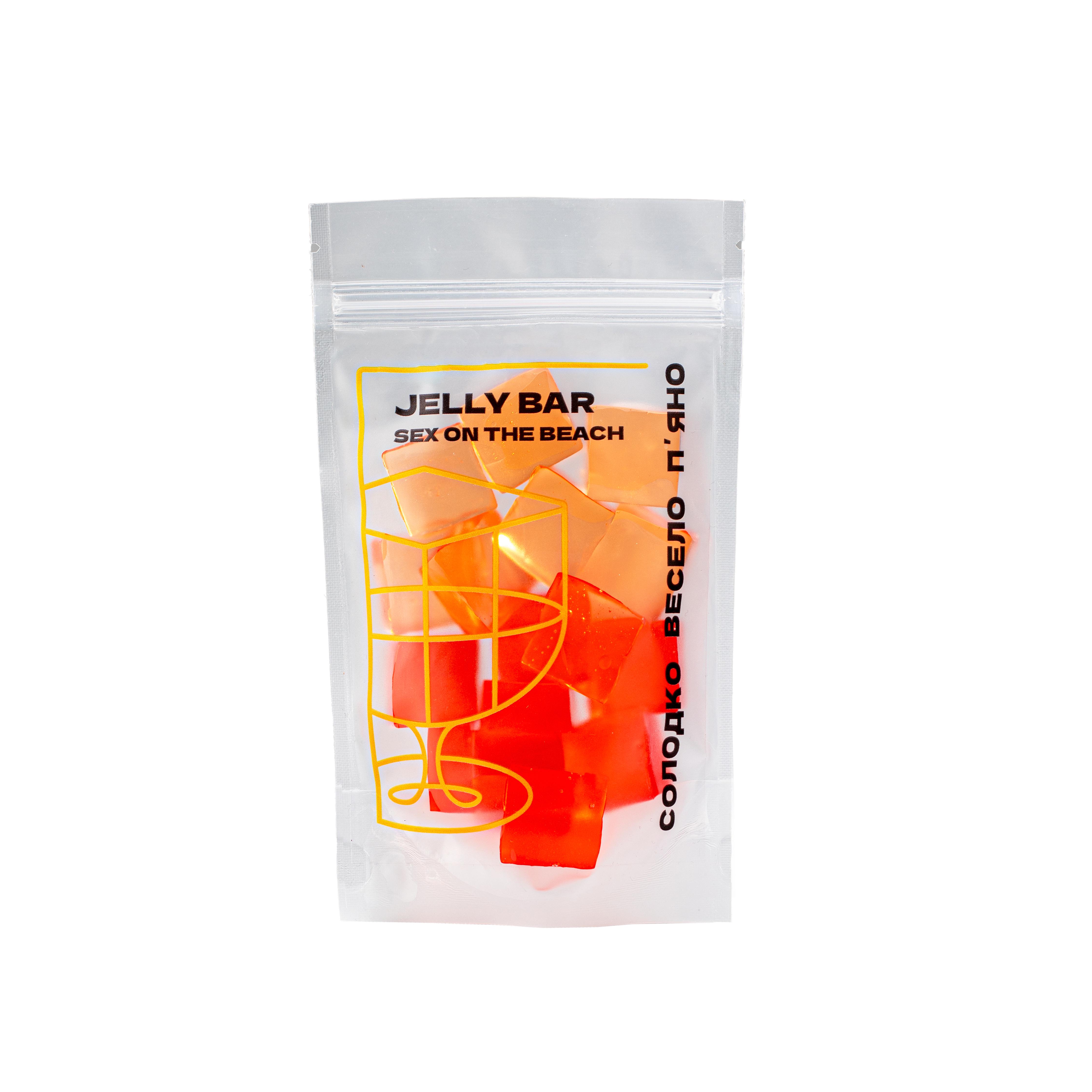 Желейні цукерки Jelly Bar Секс на пляжі 100 г (АП-78)