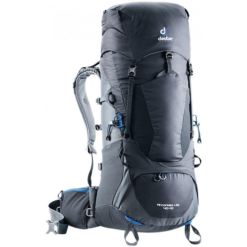 Рюкзак туристический Deuter Aircontact Lite 40+10 л Black/Graphite (33401187403)