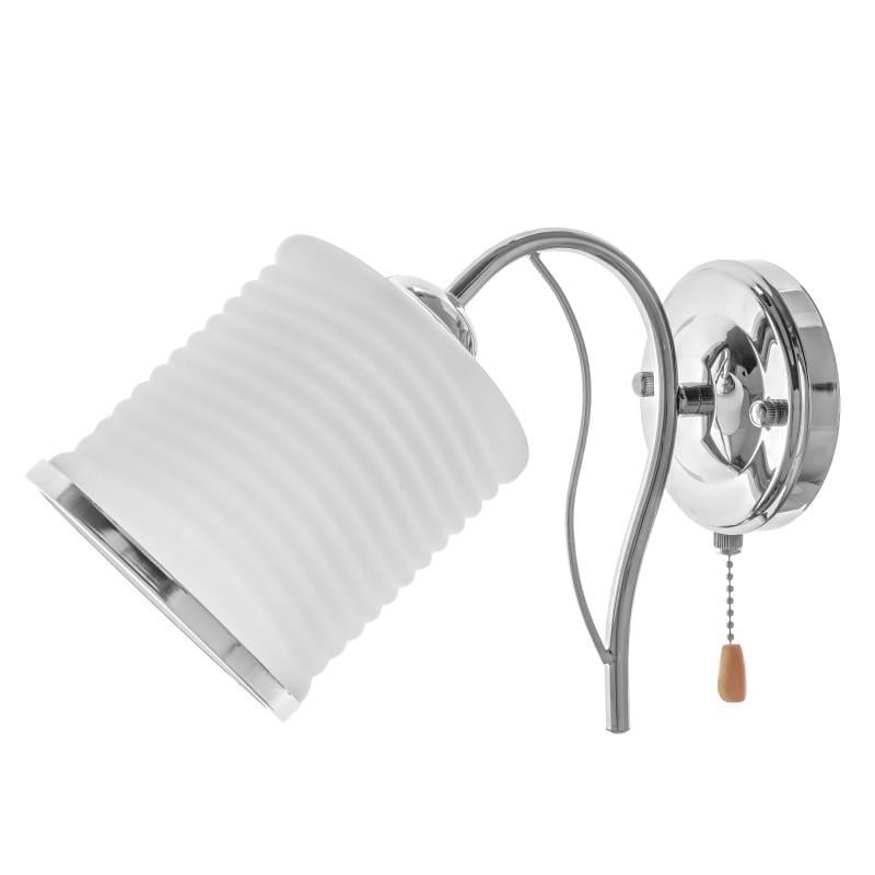 Бра настінне накладне Brille LK-590W/1 E27 CH 26-934