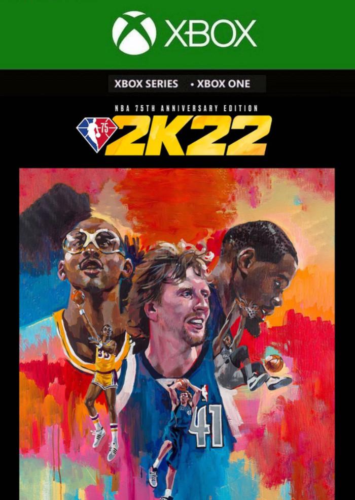 Ключ активации NBA 2K22 NBA 75th Anniversary Edition для Xbox One/Series (54124656)