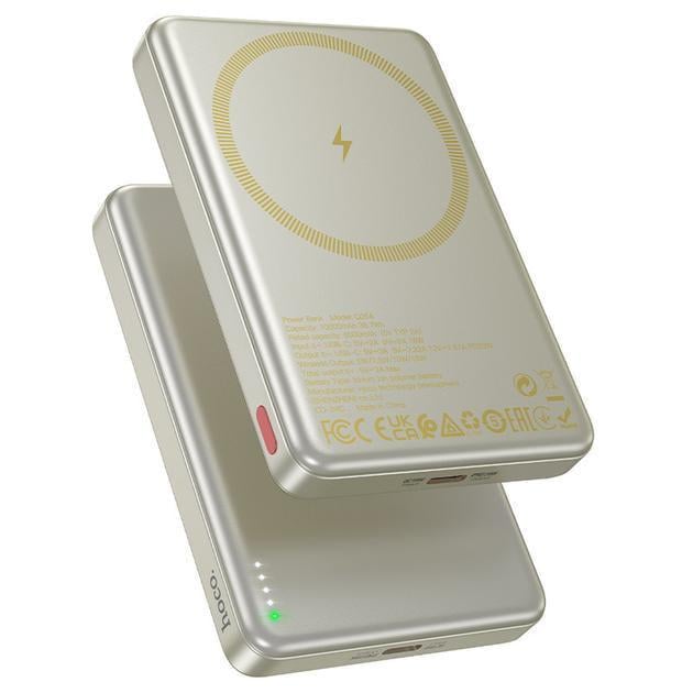 Повербанк Hoco Q26A 10000mAh PD 20W магнитный с функцией беспроводной зарядки Titanium Gold (5c22abd0) Повербанк Hoco Q26A 10000mAh PD 20W магнитный с функцией беспроводной зарядки Titanium Gold (5c22abd0)