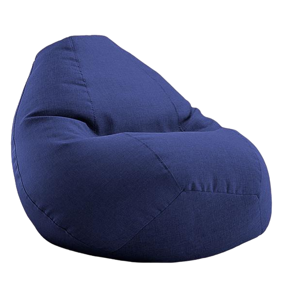 Кресло-мешок Груша рогожка с внутренним чехлом XXL Синий - фото 1 Кресло-мешок Груша рогожка с внутренним чехлом XXL Синий - фото 1