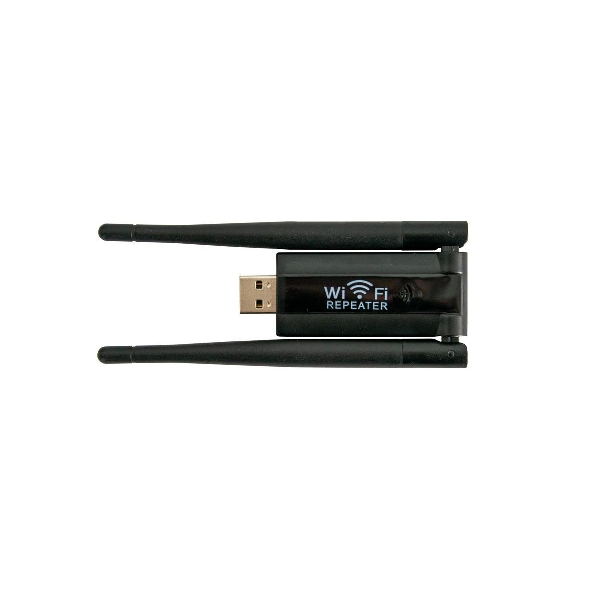 Репитер WiFi USB 2,4G активный усилитель (1010540-Black) - фото 4