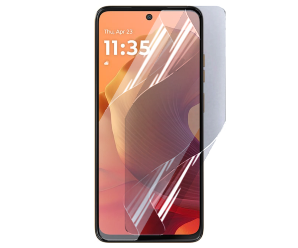 Пленка гидрогелевая противоударная Hydrogel Film для Motorola Moto G15 Transparent