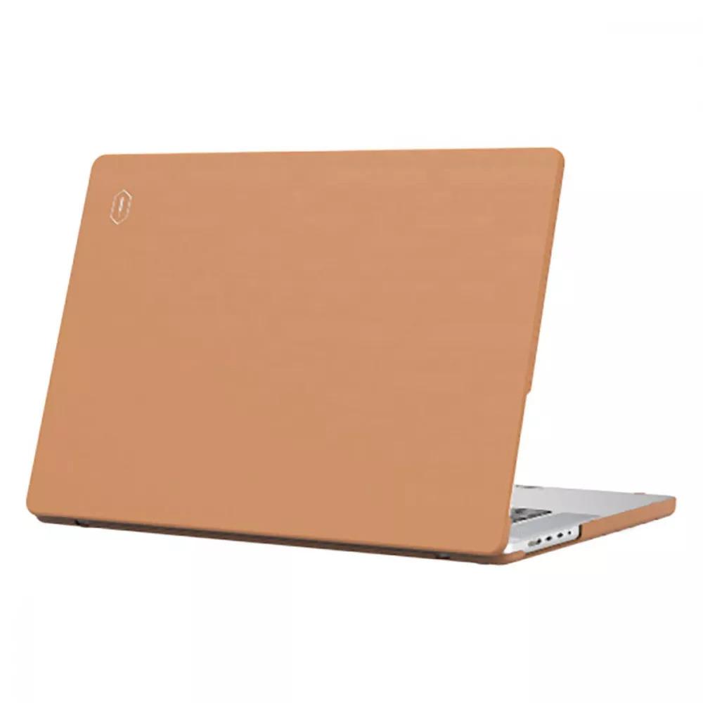 Накладка на ноутбук WIWU Leather Shield MacBook Pro 16,2" Brown