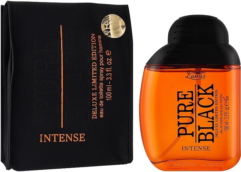 Туалетная вода мужская Pure Black Creation Lamis 100 мл