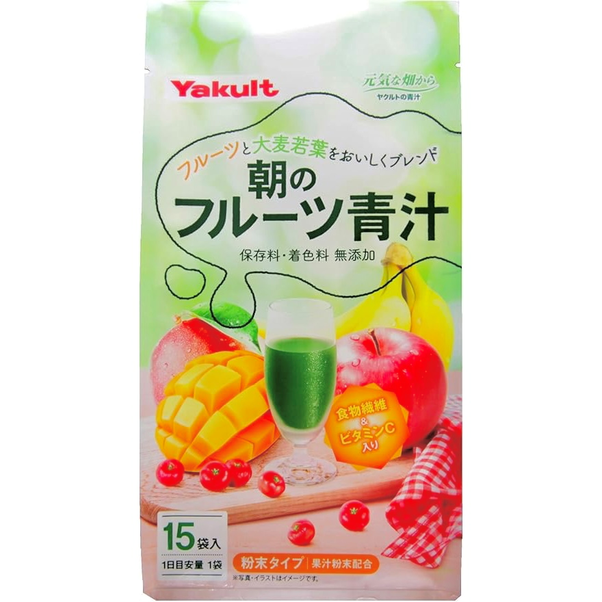 Комплекс Yakult фруктовый аодзиру 15 стиков (2701230827)
