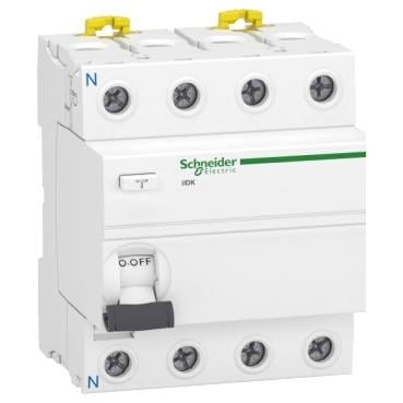 Дифференциальный выключатель нагрузки Schneider Electric Acti9 iID K 40A 4P 30mA AC (A9R50440)