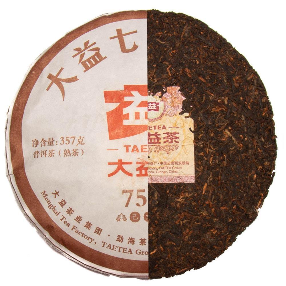 Чай Шу Пу Эр 7592 Да И 2019 г. 357 г