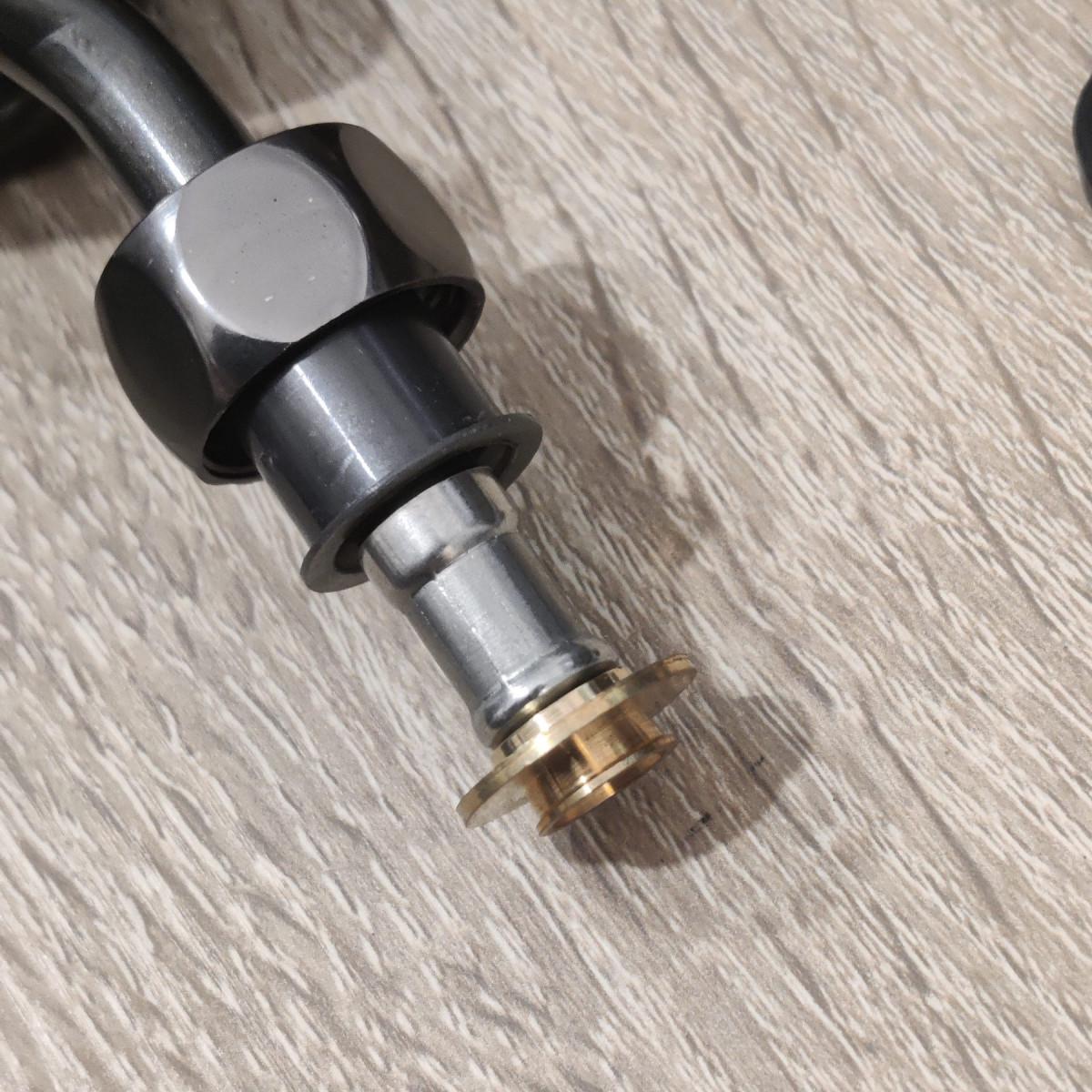 Шланг для гігієнічного душу Disfact PU-CU Pro спіральний 2 м Графітовий (2500) - фото 4 Шланг для гігієнічного душу Disfact PU-CU Pro спіральний 2 м Графітовий (2500) - фото 4