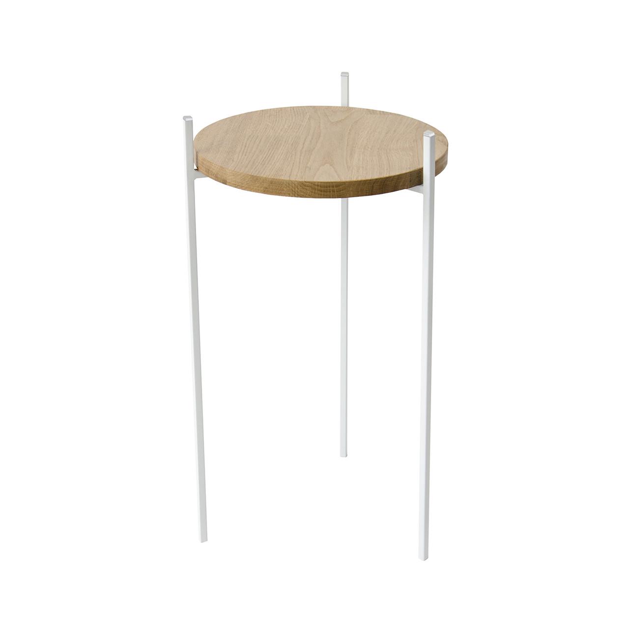 Подставка под цветы металлическая Мирт Белый натуральное дерево (2660711967) - фото 2