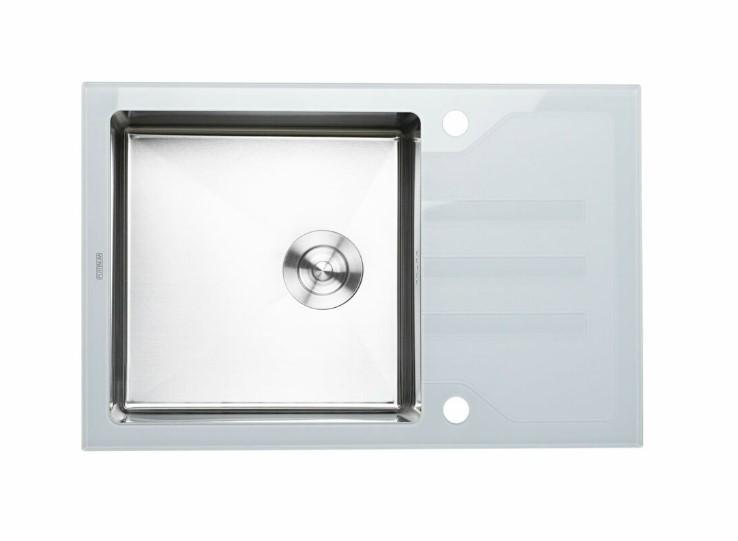 Мойка для кухни Platinum HANDMADE White Glass (SP000034807)
