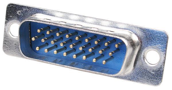 Разъем кабельный New Tide D-SUB 26-контактный под пайку высокой плотности трехрядный (000007472) - фото 2 Разъем кабельный New Tide D-SUB 26-контактный под пайку высокой плотности трехрядный (000007472) - фото 2