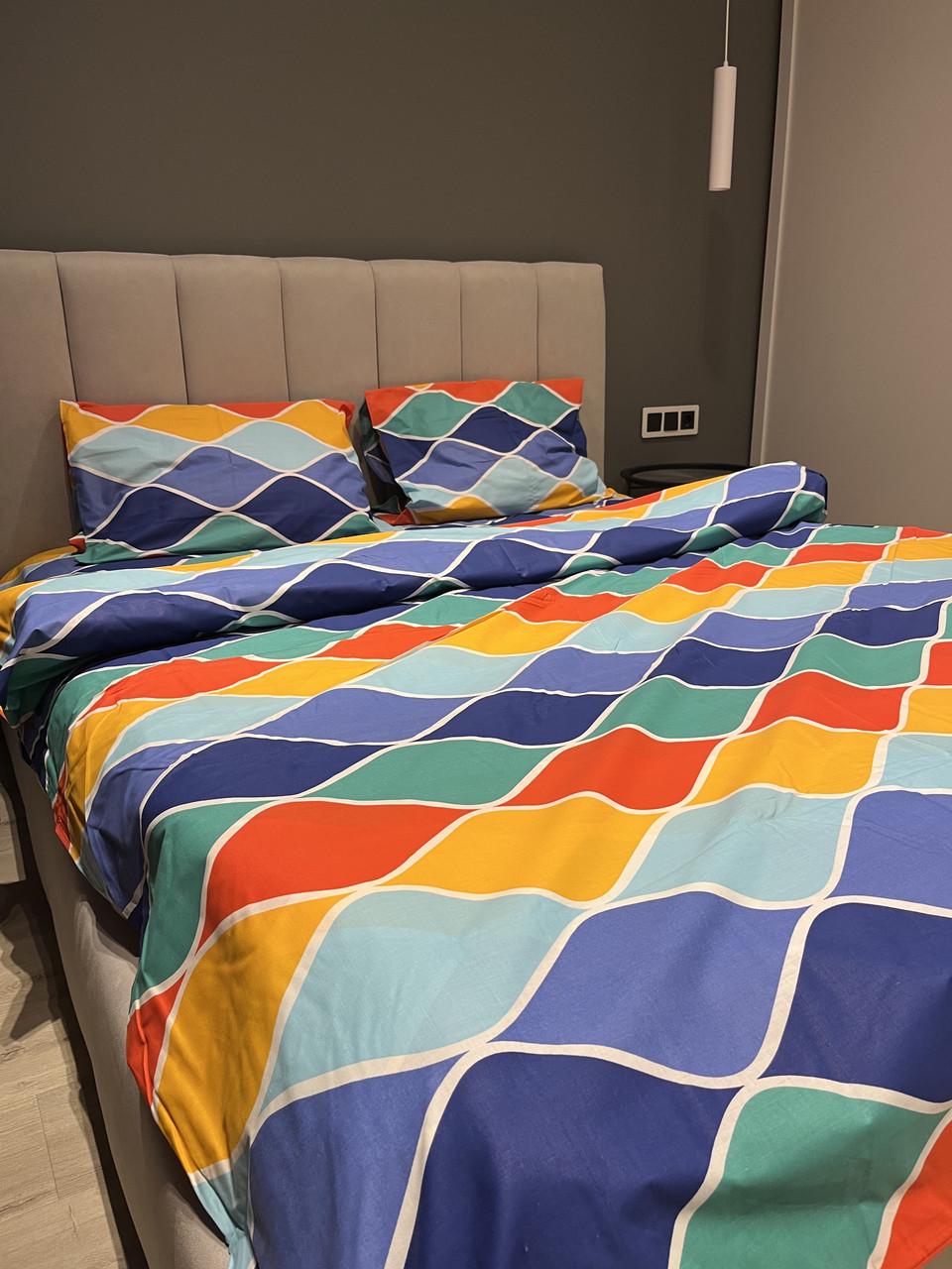 Комплект постільної білизни Хвилі євро 240х220 см (SP135-00257/Е)