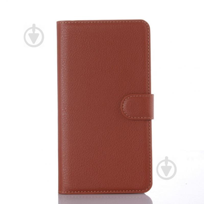 Чехол-книжка Litchie Wallet для ZTE Blade X9 / V5 Pro Коричневый (hub_fHVB82904)