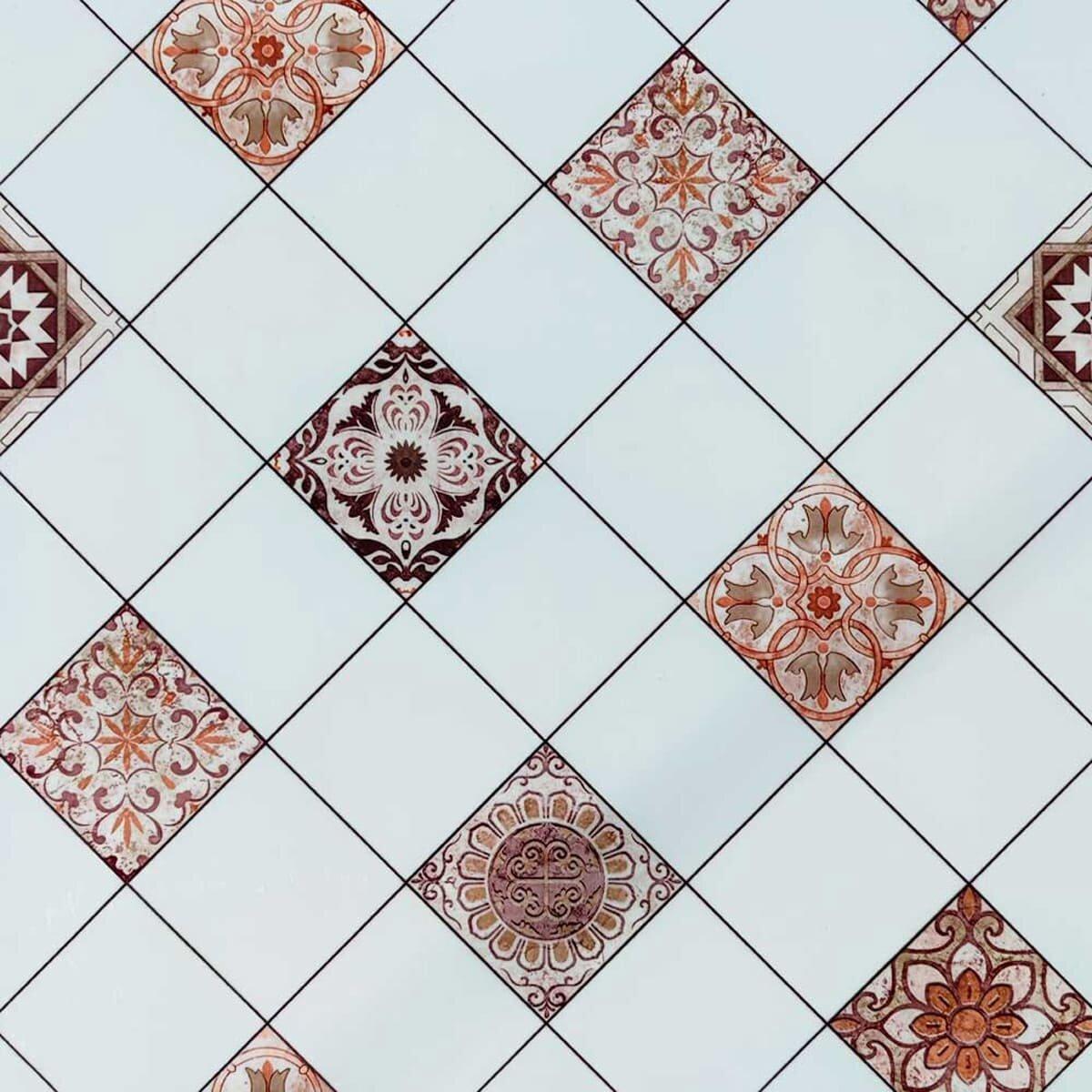 Плитка самоклеящаяся виниловая 600х600х1,5 мм (свп-214 матовая sw-00000878)