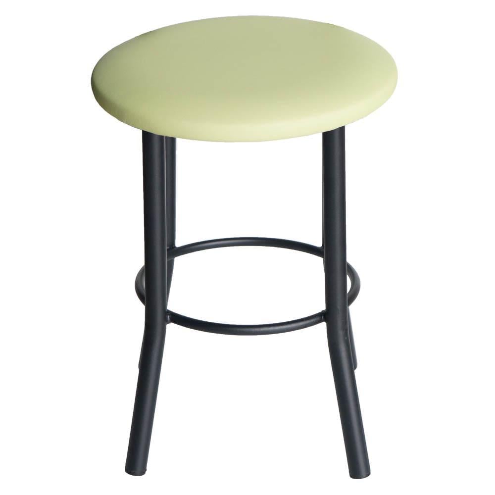 Табурет для кухни Тедди-Black кожзаменитель Салатовый (U24842-06)