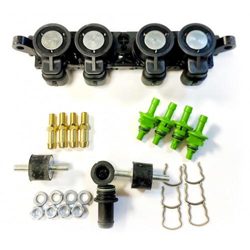 Форсунки AEB на 4 цилиндра 2,0 мм Зеленый (238632000)