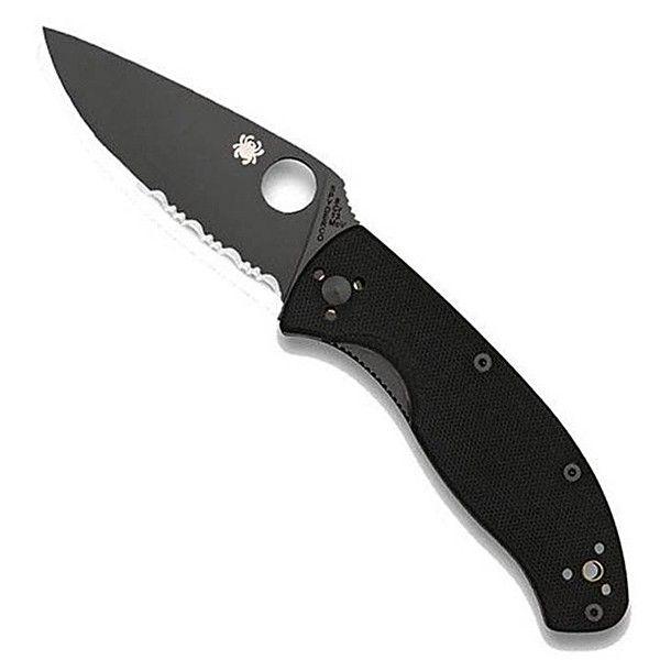 Нож складной Spyderco C122GBBKPS Tenacious Black